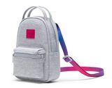 Herschel Nova Crossbody Light Grey Crosshatch Sunrise