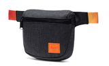 Herschel Fifteen Hip Pack Black Crosshatch Sunset Herschel Fifteen Hip Pack Black Crosshatch Sunset