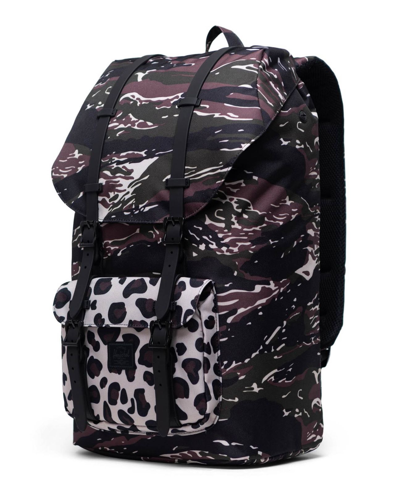 herschel leopard backpack