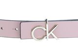 Calvin Klein CK Low Reversible Belt Giftpack W100 Black / Silver Pink