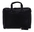 LEONHARD HEYDEN Dakota Zipped Briefcase 2 Compartments Black