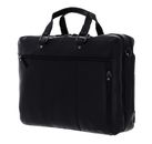 LEONHARD HEYDEN Dakota Zipped Briefcase 2 Compartments Black