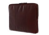 LEONHARD HEYDEN Cambridge Zipped Laptop Case M Red Brown