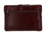 LEONHARD HEYDEN Cambridge Zipped Laptop Case S Red Brown