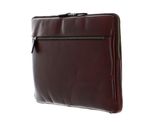 LEONHARD HEYDEN Cambridge Zipped Laptop Case S Red Brown