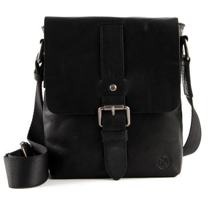 SADDLER George Messenger Bag S Black