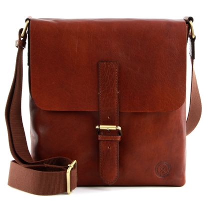 SADDLER Verdal Messenger Bag M Midbrown