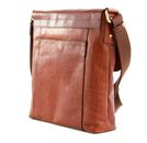 SADDLER Verdal Messenger Bag M Midbrown