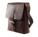 SADDLER Verdal Messenger Bag M Dark Brown
