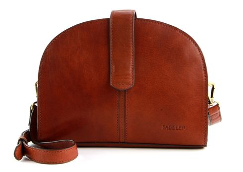 SADDLER Freja Shoulder Bag Midbrown