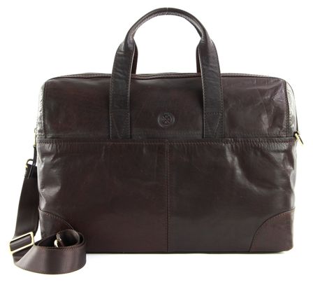 SADDLER Leo Weekend Bag Dark Brown