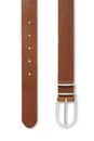 SADDLER Kopervik Belt W85 Cognac / Silver SADDLER Kopervik Belt W85 Cognac / Silver