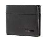 PIQUADRO Urban Men´s Wallet with Flip Up ID Window RFID Nero