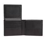 PIQUADRO Urban Men´s Wallet with Flip Up ID Window RFID Nero