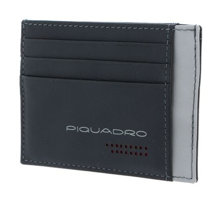 PIQUADRO Urban Pocket Credit Card Pouch RFID Grigio / Nero