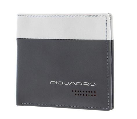 PIQUADRO Urban Slim Men´s Wallet RFID Grigio / Nero