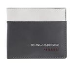 PIQUADRO Urban Slim Men´s Wallet RFID Grigio / Nero
