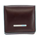 PIQUADRO Blue Square Square Coin Pocket Mogano PIQUADRO Blue Square Square Coin Pocket Mogano