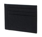 PIQUADRO Black Square Pocket Credit Card Pouch RFID Nero