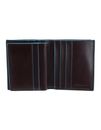 PIQUADRO Blue Square Credit Card Holder Mogano