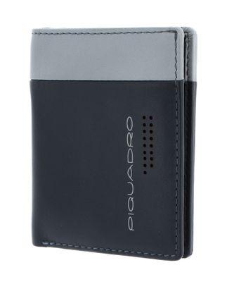 PIQUADRO Urban Men´s Wallet Flip Out ID Window RFID Grigio / Nero