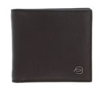 PIQUADRO Black Square Men´s Wallet With Money Clip RFID Testa di Moro PIQUADRO Black Square Men´s Wallet With Money Clip RFID Testa di Moro
