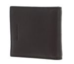 PIQUADRO Black Square Men´s Wallet With Money Clip RFID Testa di Moro PIQUADRO Black Square Men´s Wallet With Money Clip RFID Testa di Moro