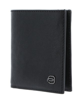 PIQUADRO Black Square Credit Card Holder RFID Nero