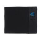 PIQUADRO P16 Men´s Wallet With Document Holder Chevron / Nero