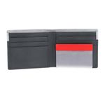 PIQUADRO Urban Men´s Wallet Removable Document Facility RFID Grigio / Nero
