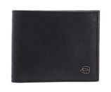 PIQUADRO Black Square Men´s Wallet RFID Nero