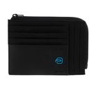 PIQUADRO P16 Zipper Coin Pouch Chevron / Nero PIQUADRO P16 Zipper Coin Pouch Chevron / Nero