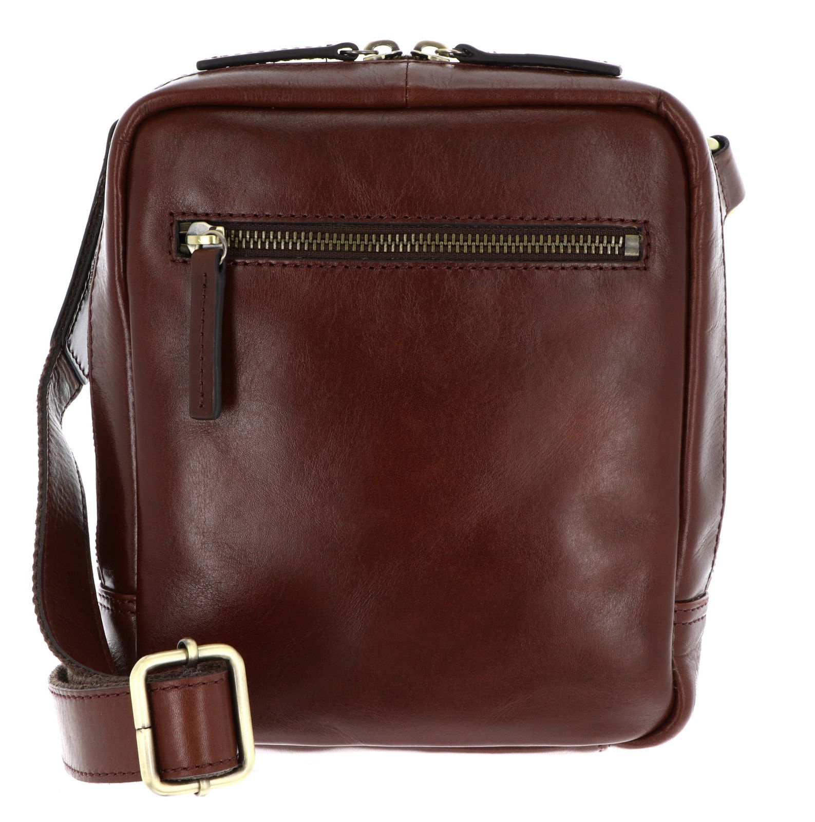 LEONHARD HEYDEN Cambridge RV-Umhängetasche 5268 S Rotbraun