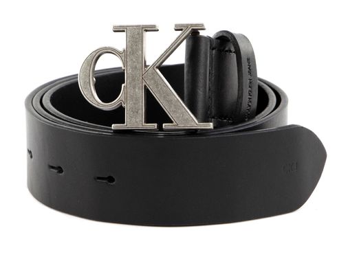 Calvin Klein CKJ Mono Hardware Belt W95 Black