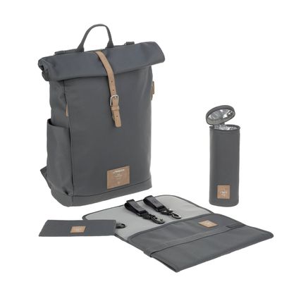 Lässig Green Label Rolltop Backpack Anthracite