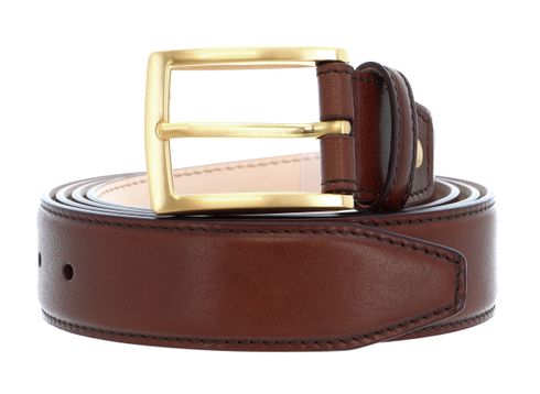 THE BRIDGE Cintura Uomo Men's Belt 35 XL W135 Marrone TB 14 - shortenable