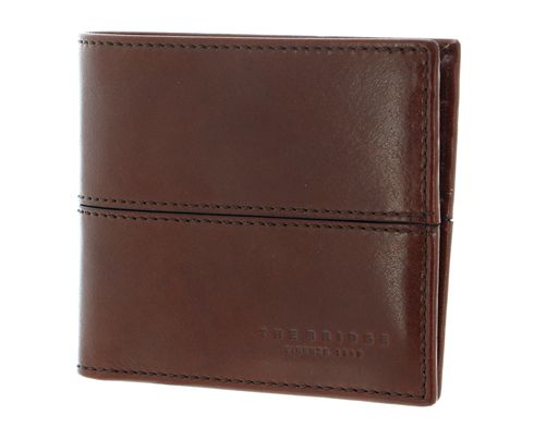 THE BRIDGE Vespucci Credit Card Holder Marrone TB 14