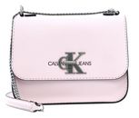 Calvin Klein CKJ Monogram Medium Flap with Chain Crystal Pink Calvin Klein CKJ Monogram Medium Flap with Chain Crystal Pink
