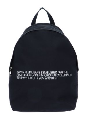 Calvin Klein Round Backpack 40 Black