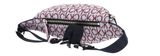 Calvin Klein Re-Lock J Waistbag Silver Pink Mix Calvin Klein Re-Lock J Waistbag Silver Pink Mix