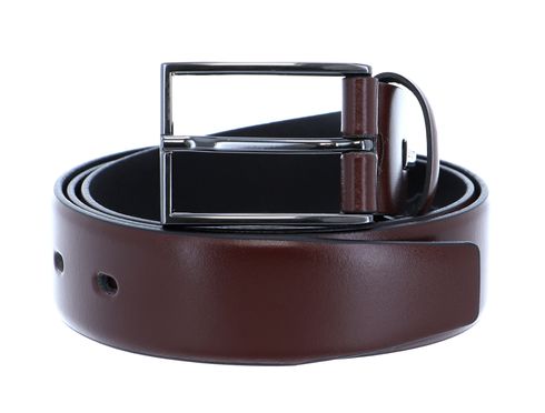 LLOYD Thin Belt 3.5 W80 Dark Brown - shortenable