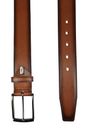 LLOYD Thin Leather Belt W95 Cognac - shortenable