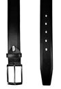 LLOYD Thin Leather Belt W120 Black - kürzbar
