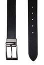LLOYD 2 in 1 Reversible Belt W120 Black / Cognac - shortenable