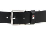 TOMMY HILFIGER Casual Leather Belt 3.5 G W100 Black TOMMY HILFIGER Casual Leather Belt 3.5 G W100 Black