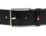 TOMMY HILFIGER Modern Leather Belt 4.0 W100 Black TOMMY HILFIGER Modern Leather Belt 4.0 W100 Black