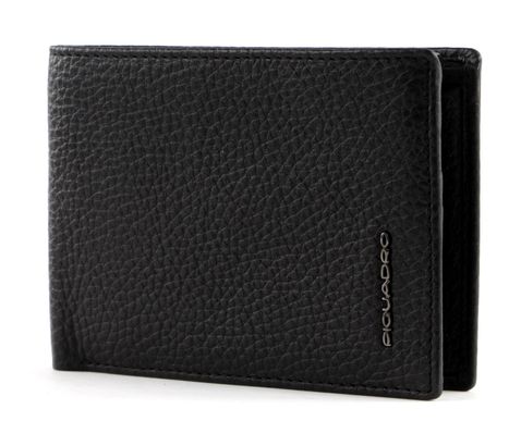 PIQUADRO Modus Special Men´s Wallet Flip Up ID Window RFID Nero