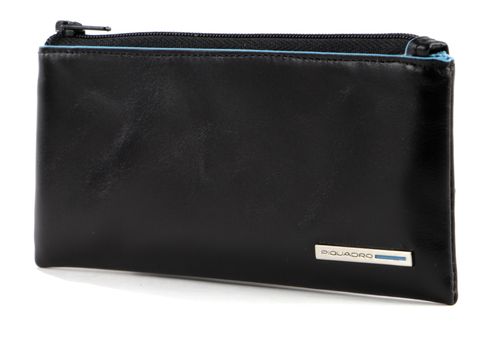 PIQUADRO Blue Square Key Case Nero