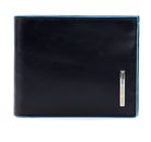 PIQUADRO Blue Square Men´s Wallet Whit Removable Document Facility RFID Blu Notte PIQUADRO Blue Square Men´s Wallet Whit Removable Document Facility RFID Blu Notte