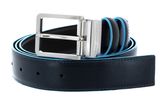 PIQUADRO Blue Square Doubleface Men´s Belt W115 Nero / Blu2 - kürzbar PIQUADRO Blue Square Doubleface Men´s Belt W115 Nero / Blu2 - kürzbar